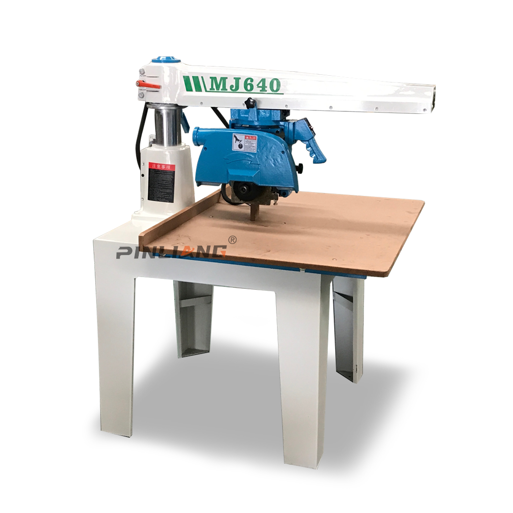 PINLIANG Switchable horizontal vertical sawing radial arm saw Rocker arm crosscut saw machine